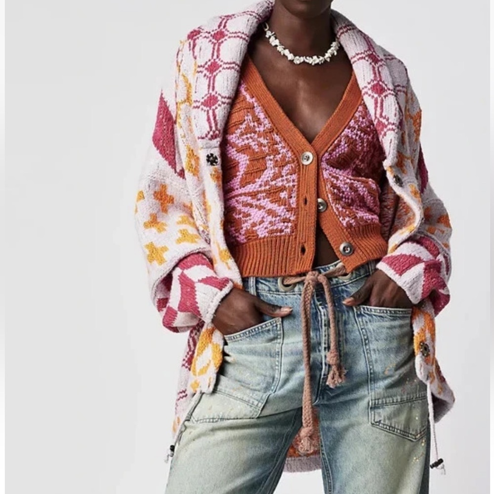 Free People Bright Optimistic Cardi
